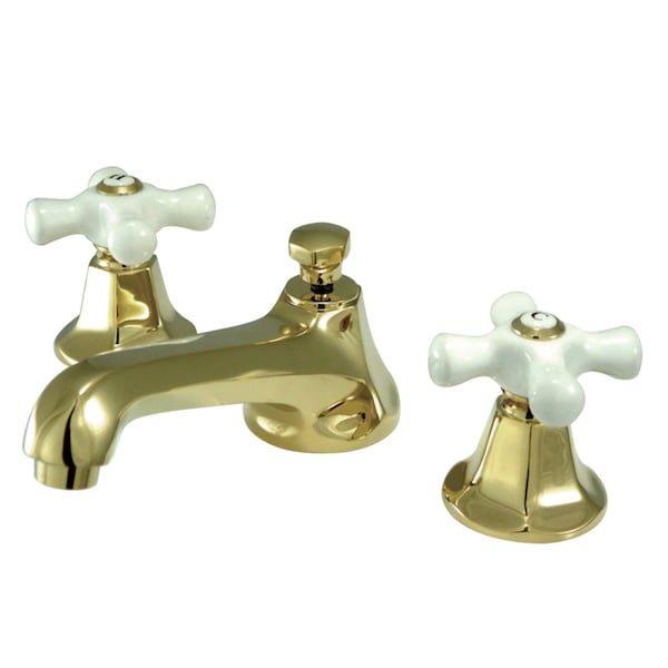 KS4462PX 8" Widespread Bathroom Faucet, Polished Brass